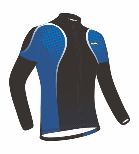 KURTKA KOLARSKA SOFTSHELL FORZA SPORT ZAFFIRO XXL