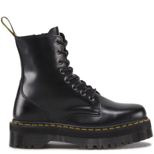DR. MARTENS JADON BLACK POLISHED SMOOTH r. 7(41)