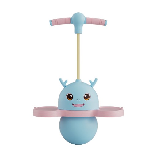 SKOCZEK DLA DZIECI POGO JUMPER JELEŃ NIEBIESKI