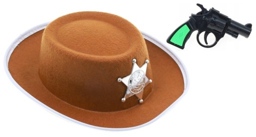 Kapelusz Kowbojski Kowboy Szeryfa DLA DZIECI