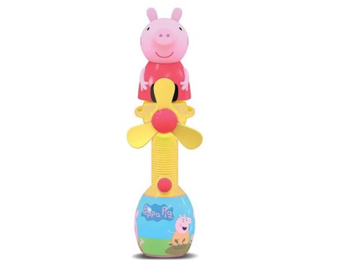 WIATRACZEK Z ŻELKAMI ŚWINKA PEPPA CZERWONY