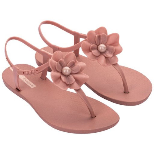 Sandały damskie Sportowe Ipanema FLORA Eleganckie Płaskie Wygodne Różowe 38