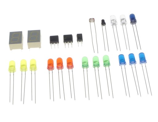 Optoelektronika. Zestaw 13 elementów, AVT711