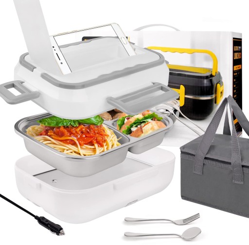 elektryczny lunch box podgrzewacz obiad 220/12/24v podgrzewacz do żywności