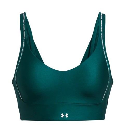 Biustonosz treningowy Under Armour UA Infinity Low 2.0 Strap Zielony XL