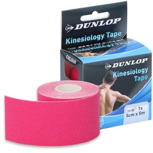 Taśma kinesiotaping TEJP TEJPY TAPE 5cm 5m Dunlop