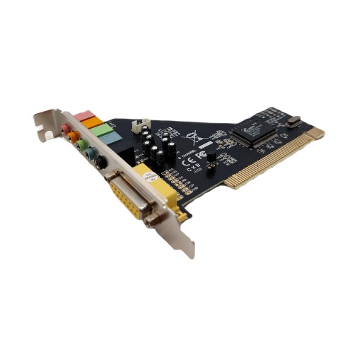 Karta dźwiękowa 4World PCI 6 kanałów + midi port CMI8738