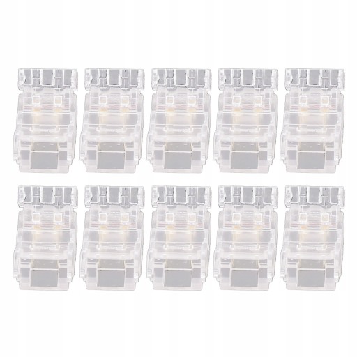 ZŁĄCZE ZŁĄCZKA DO TAŚMY LED MONO 8MM BEZ PRZEWOD