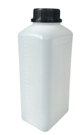 Butelka 1l UN gwint DIN45 HDPE chemia woda bańka
