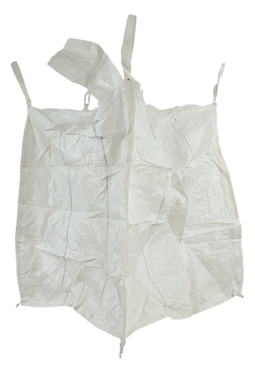 Worek kontenerowy Big Bag 1000kg 100x120x120 lej płaskie dno zboże piasek