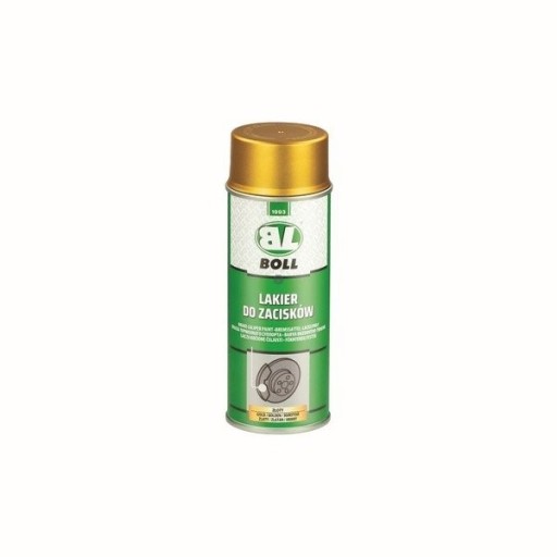 BOLL Lakier Zacisków ZŁOTY POŁYSK 0,4L SPRAY do samochodowych odporny