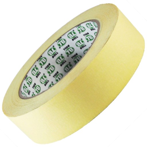 BOLL TAŚMA PAPIEROWA LAKIERNICZA 25MM 50M DO 80°C