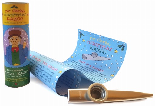 Clarke Metal Kazoo Christmas