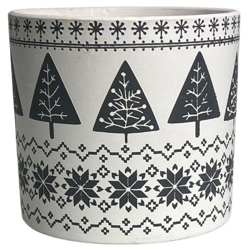 Świąteczna Osłonka Polnix 13,5 cm ceramika