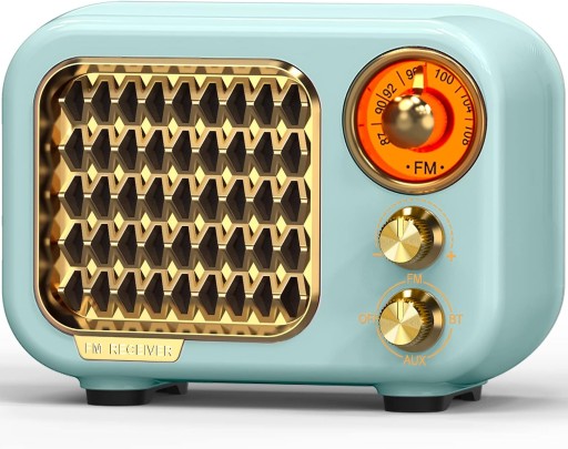 Tendak Radio FM retro z Bluetooth 5.1, nostalgiczne radio