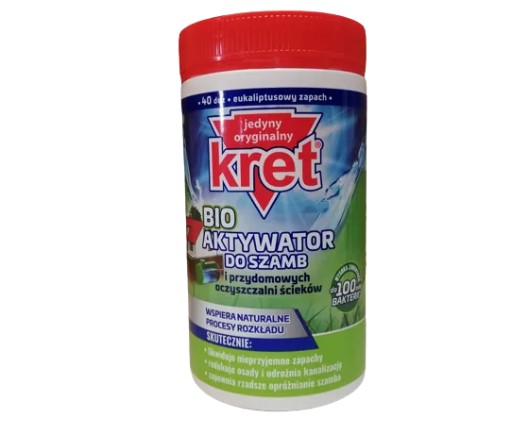 KRET BIO AKTYWATOR Do szamb i oczyszczalni, 1 kg