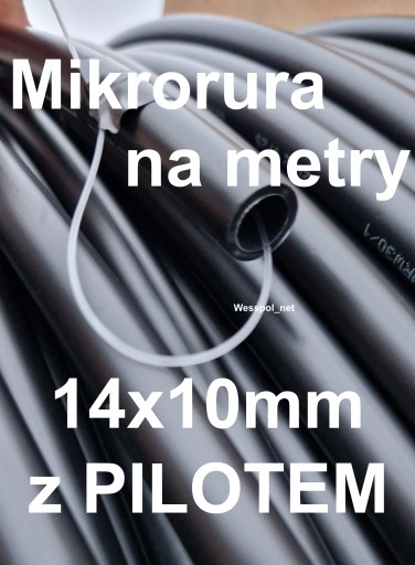 Mikrorurka doziemna 14x10 z pilotem na metry !