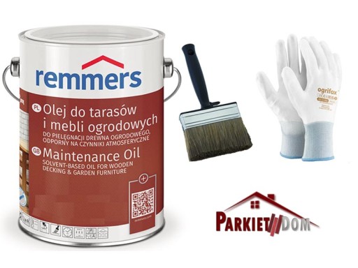OLEJ DO TARASÓW REMMERS 5L SREBRNOSZARY