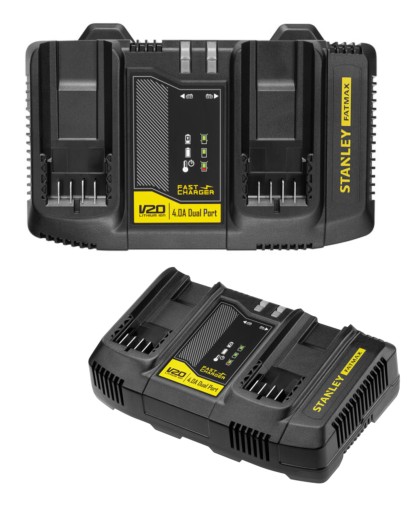 STANLEY Szybka ładowarka V20 4Ah dwa porty SFMCB24