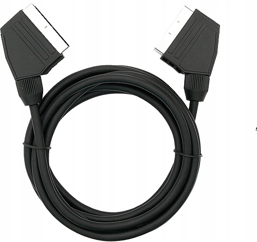 KABEL PRZEWÓD PRZYŁĄCZE 2X EURO SCART EUROZŁĄCZE 21PIN 5M