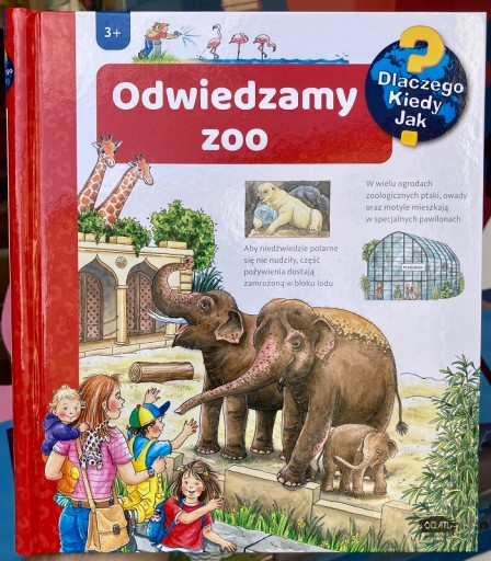 Odwiedzamy zoo książka z okienkami NOWA!
