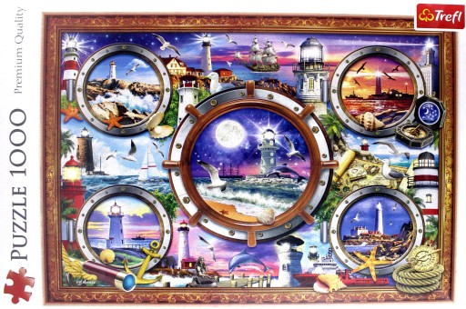 TREFL 1000 EL. LATARNIE MORSKIE 10584 (PUZZLE)