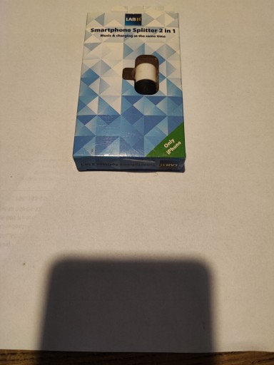 Adapter Rozdzielacz Przejściówka do iPhone