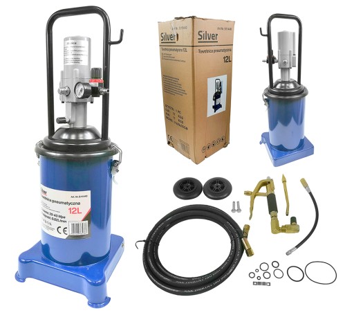 Smarownica towotnica pneumatyczna 12L Silver