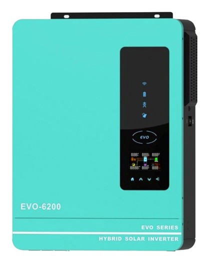 Inwerter falownik hybrydowy off grid EVO 6200 6.2 kW 1-faza