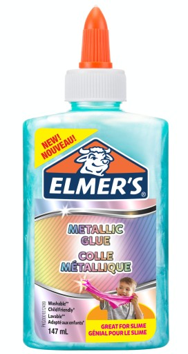 ELMERS klej METALICZNY TURKUSOWY do Slime 147 ml