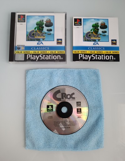 CROC LEGEND OF THE GOBBOS PSX PS1 KOMPLETNA PLAYSTATION