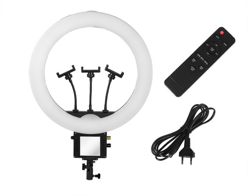 LAMPA PIERŚCIENIOWA RING 70W LED ŚCIEMNIACZ PILOT