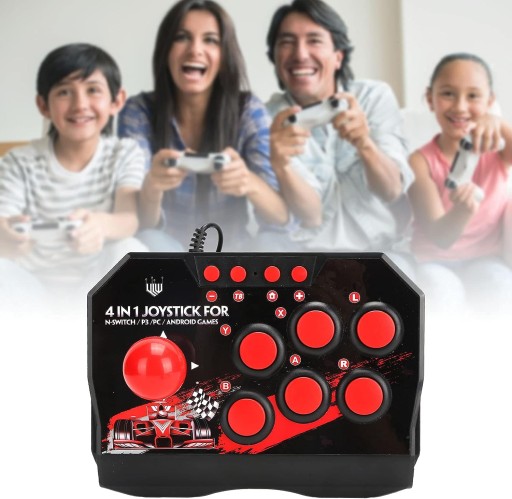 Arcade Joystick, Switch/PC/PS3 Classic Arcade
