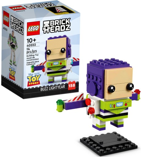 LEGO BRICKHEADZ 40552 FIGURKA BUZZ ASTRAL LIGHTEAR DISNEY PIXAR BRICK HEADZ