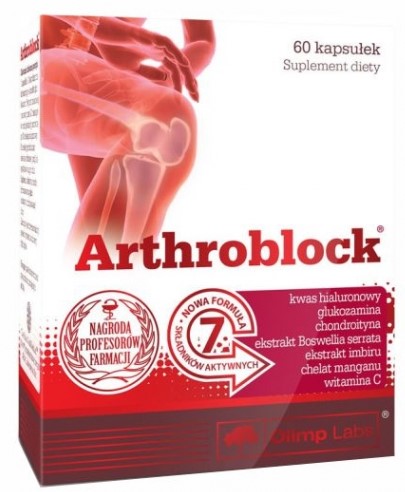 OLIMP ARTHROBLOCK 60kaps ZDROWE KOŚCI STAWY