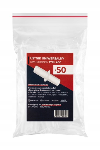 Ustnik uniwersalny BACscan opak 50 sztuk
