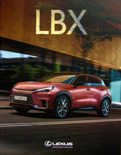 Lexus LBX prospekt 02 2024 model 2024 polski 52 str.