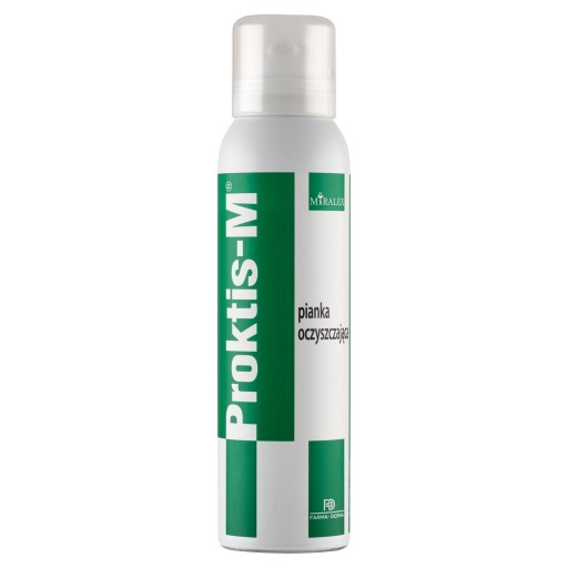 Proktis-M, aktywna pianka oczyszczająca na hemoroidy, 150 ml
