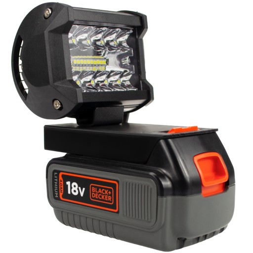 Lampa robocza halogen B&D BLACK+DECKER 18V halogen MAX
