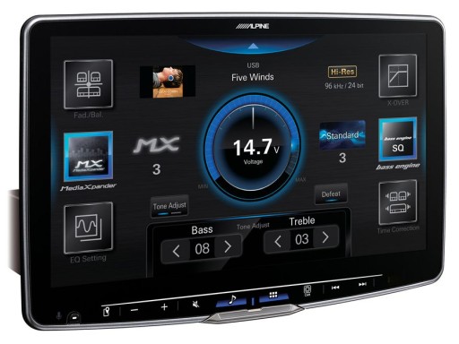 ALPINE ILX-F115D CARPLAY ANDROID AUTO HI-RES AUDIO