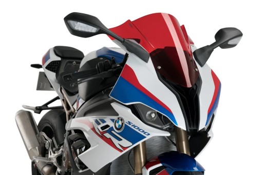 PUIG 3571R szyba sportowa czerwona 44,5 cm BMW S1000RR M1000RR