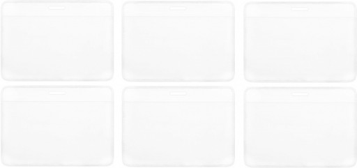 Identyfikator kieszonka HOLDER etui 106x63mm 6szt