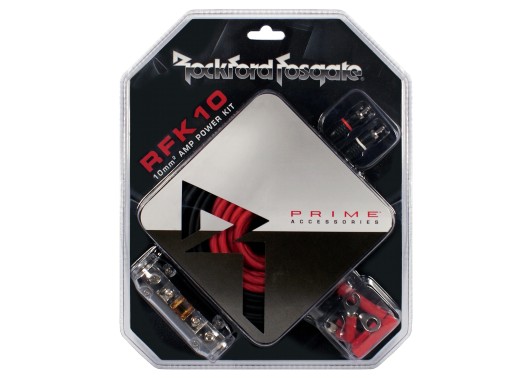 Zestaw przewodów do WZMACNIACZA Oprawka Bezpiecznik Rockford Fosgate RFK10
