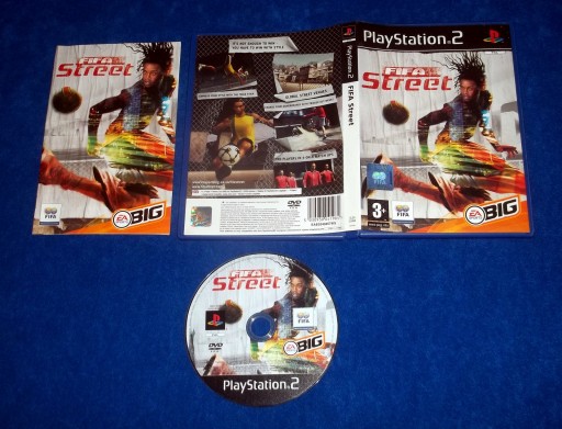 FIFA STREET PS2 PLAYSTATION 2 kapitalna piłka uliczna od EA SPORTS BIG