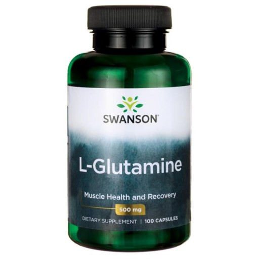 SWANSON L-GLUTAMINA 500mg ODPORNOŚĆ Jelita Mózg
