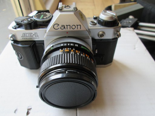 Aparat Canon AE-1 Program Z CANONEM 35 / 3,5