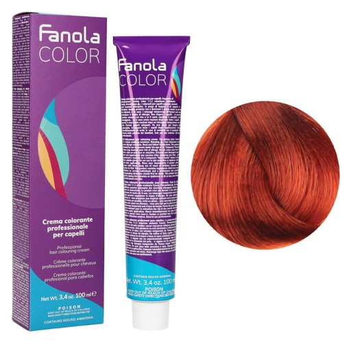 FANOLA 7.44 CREMA COLORE FARBA DO WŁOSÓW 100ML