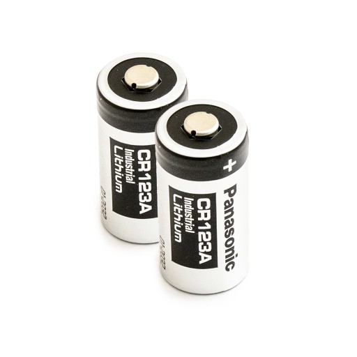 2x Bateria litowa Panasonic CR123A 3V