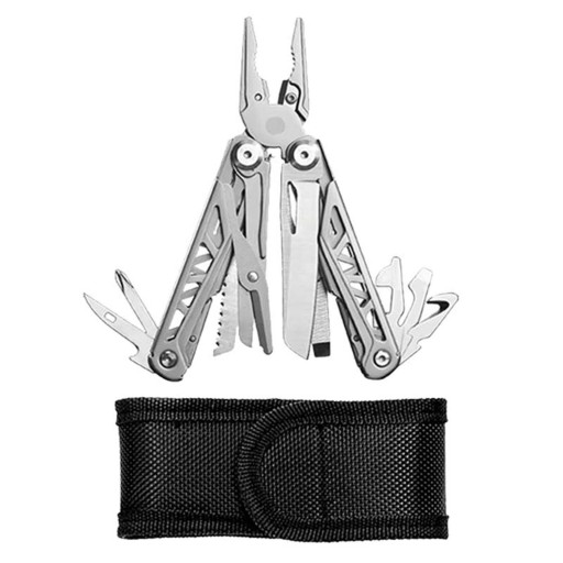 Multitool Pliers Multi Tool for Outdoor Argent