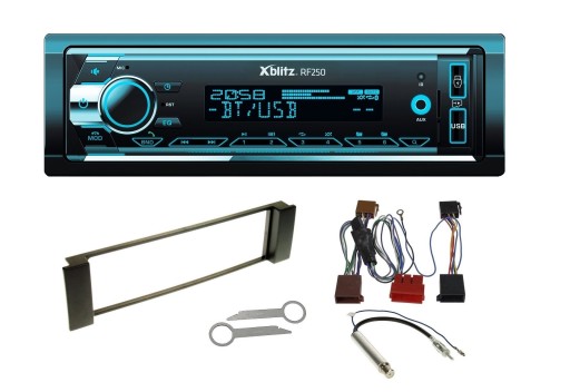 Xblitz RF250 Radio Bluetooth USB SD AUDI A3 8L